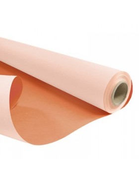 Bobine cadeau réversible Kraft 0,79*40m 60g/m² - Rose/Orange