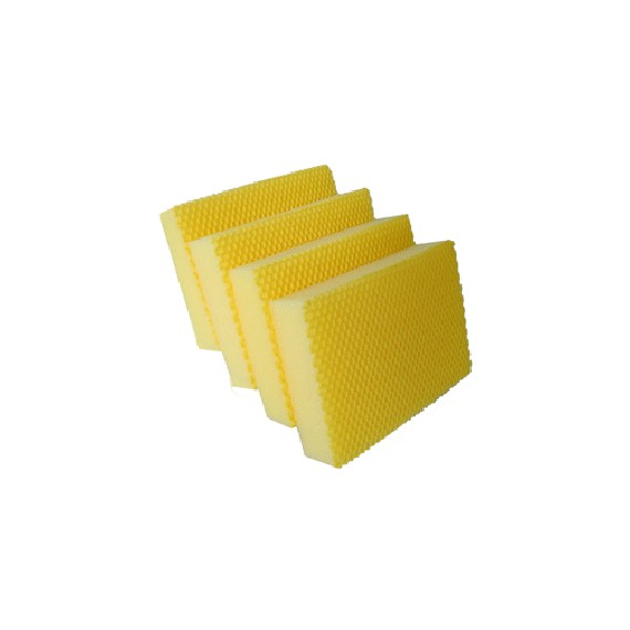 ÉPONGE COLOR CLEAN HACCP 14*9*3cm JAUNE