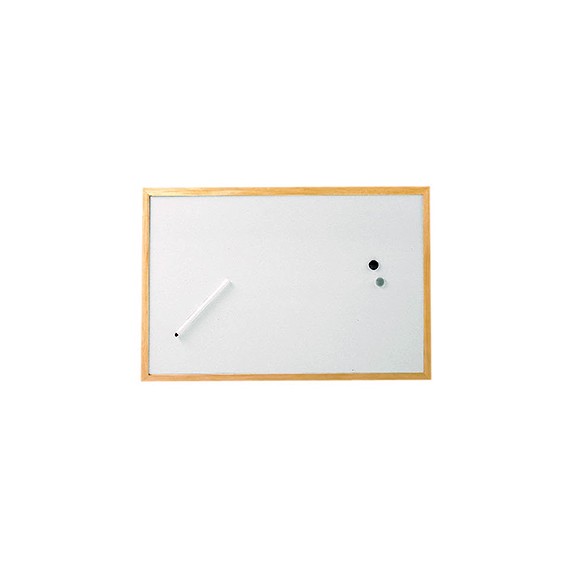 PANNEAU BLANC AIMANTÉ MAUL 30*40cm CADRE BOIS INTÉRIEUR