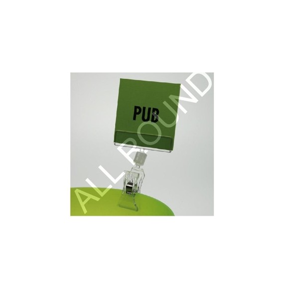 PORTE MESSAGE AVEC PINCE GRIP