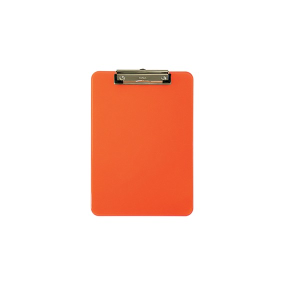 PLAQUE PINCE A4 PP MAUL NEON ORANGE