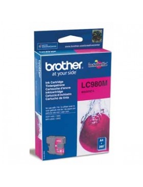 CARTOUCHE INKJET BROTHER LC-980 MAGENTA