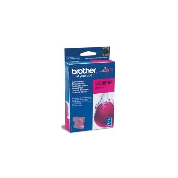 CARTOUCHE INKJET BROTHER LC-980 MAGENTA