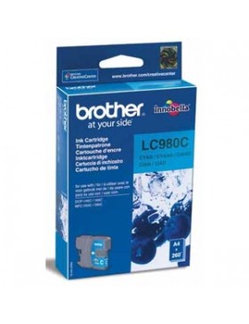 CARTOUCHE INKJET BROTHER LC-980 CYAN