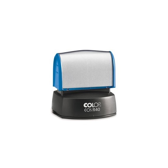 CACHET COLOP EOS R40 BLEU Ø42mm