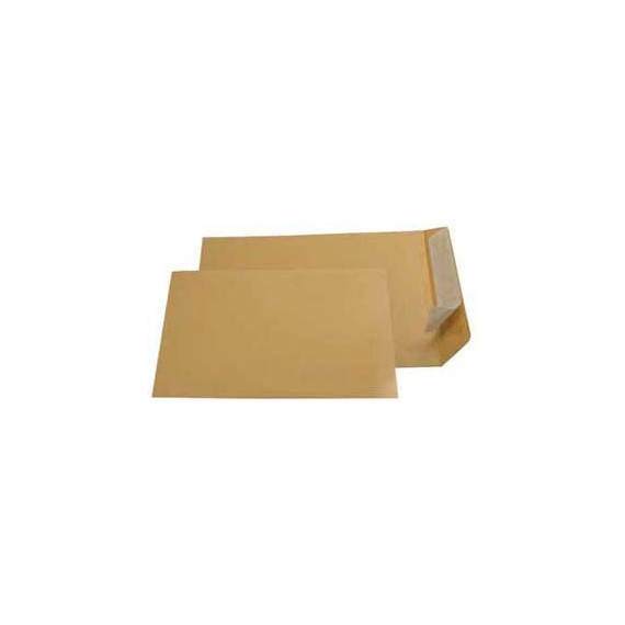 ENVELOPPE BRUNE 175*265mm 90g STRIP COLLANT