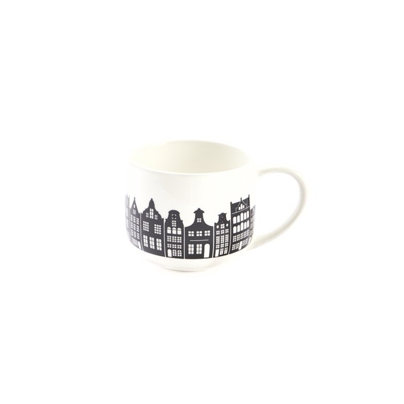 Mug maisons noires - Ø9*8cm