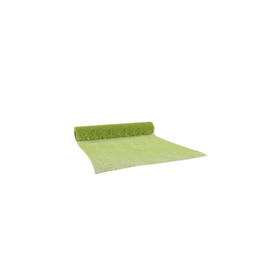 Chemin de Table 'Nid d'abeille' 280mm * 2.5m - Vert Lime