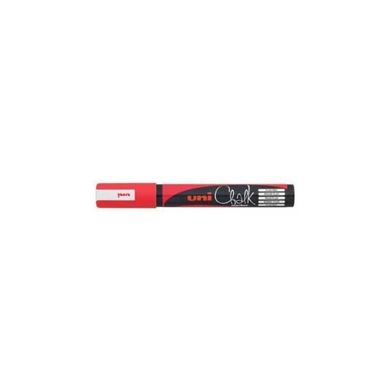 MARQUEUR UNIBALL CHALK 1,8-2,5mm ROUGE FLUO