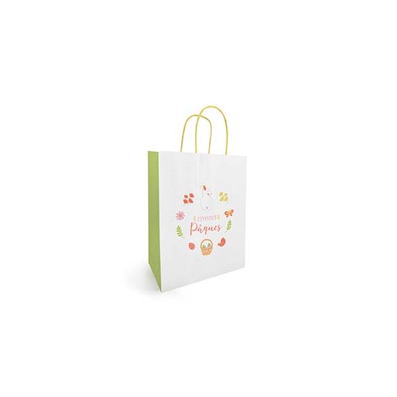 Sac Kraft Anses Torsadées 26*12*35cm - 90g/m² - 'BUNNY'