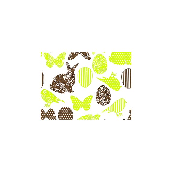 BOB CADEAU ROTOLUX ref R67102B - 50cm/100m HAPPY EASTER