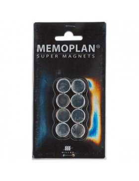 AIMANT MEMOPLAN Ø15mm CHROMÉ