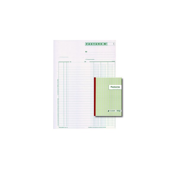 FACTURIER EXACOMPTA 13288 3 COPIES 21*29.7cm