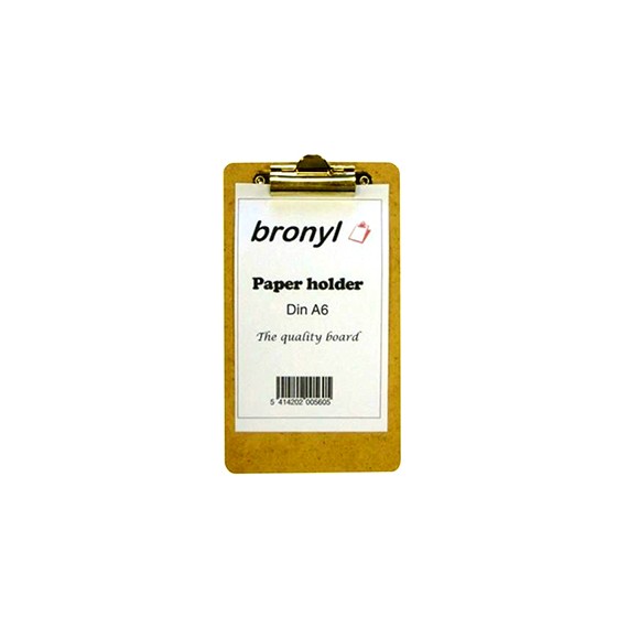 PLAQUE PINCE FORMAT A6 BOIS NATUREL