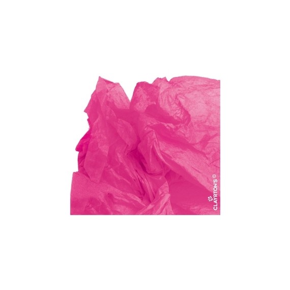 PAPIER DE SOIE 18g/m² 75*50cm - FUCHSIA
