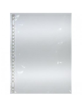 POCHETTE TRANSPARENTE A4 23 trous 55µ LISSE