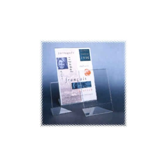 PORTE PHOTO INCLINÉ A4 PLEXI