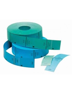 TICKET EN ROULEAU NUM 1-1000 BLEU