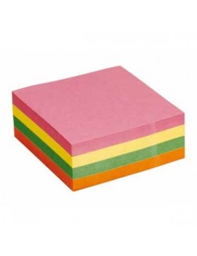 POST-IT 75*75 mm PERGAMY FLUO ASS.