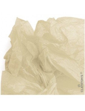 PAPIER DE SOIE 18g/m² 75*50cm - CRÈME