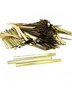ATTACHE CLIP ALU 8cm OR