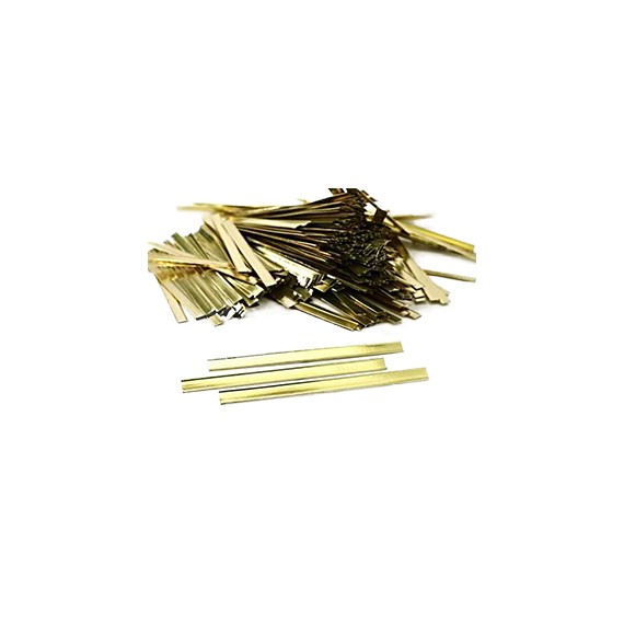 ATTACHE CLIP ALU 8cm OR