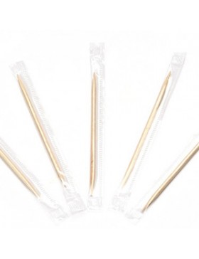 CURE DENT BOIS 7 cm sous EMBALLÉ