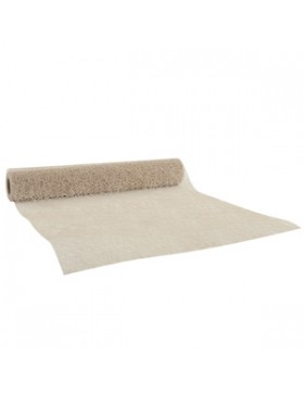 Chemin de Table 'Nid d'abeille' 280mm * 2.5m - Crème