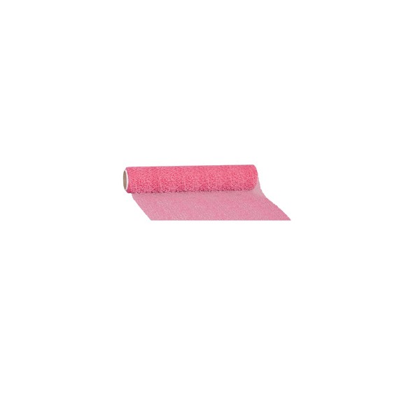 Chemin de Table 'Nid d'abeille' 280mm * 2.5m - Fuchsia