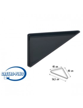 PLAT NOIR COMPTOIR TRIANGLE 40*40*57cm - GASTRO PLUS