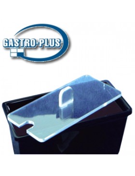 BAC DE COMPTOIR PLEXI NOIR 240*175*100mm - GASTRO PLUS