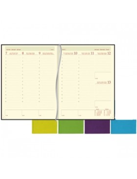 AGENDA AURORA SEMAINIER 17*22cm COLOR 2026