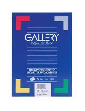 FEUILLE 14 ÉTIQUETTES 105*42 mm
