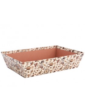 Panier Carton Rect. 32*22,5*8cm - Automnal
