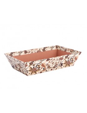 Panier Carton Rect. 23*15*6cm - Automnal