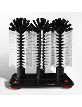 BROSSE RINCE-VERRE TRIPLE + VENTOUSES