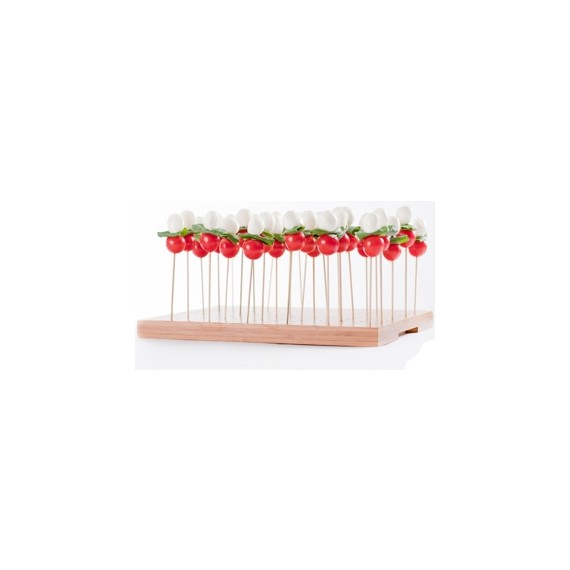 PLATEAU BAMBOU 35*25*3cm POUR 120 PICS
