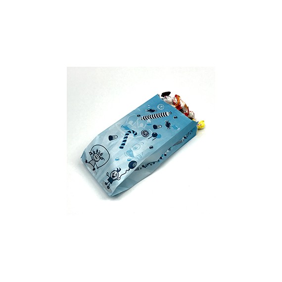 SAC A BONBON 300g 95*60*220 mm 'Enjoy Blue'