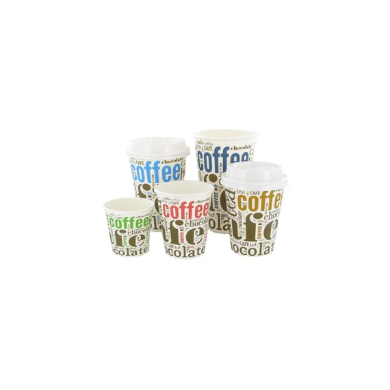 GOBELET CARTON COFFEE Ø 72 mm - 180cc (7,2oz) 