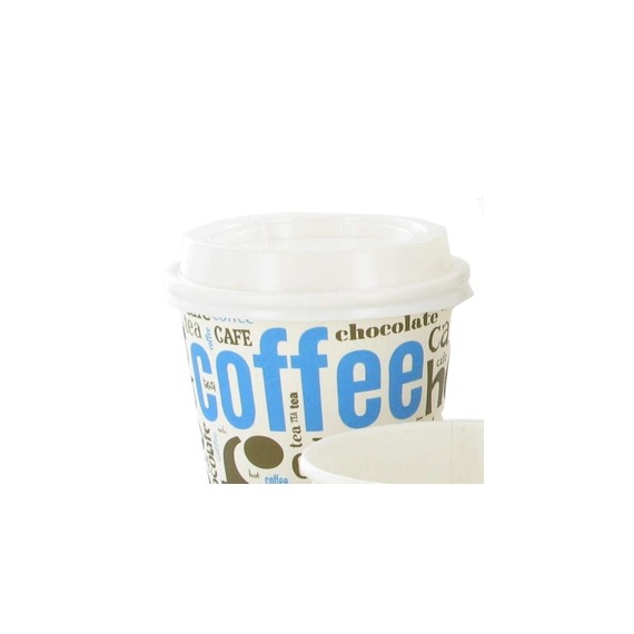 GOBELET CARTON COFFEE Ø 80 mm couvercle