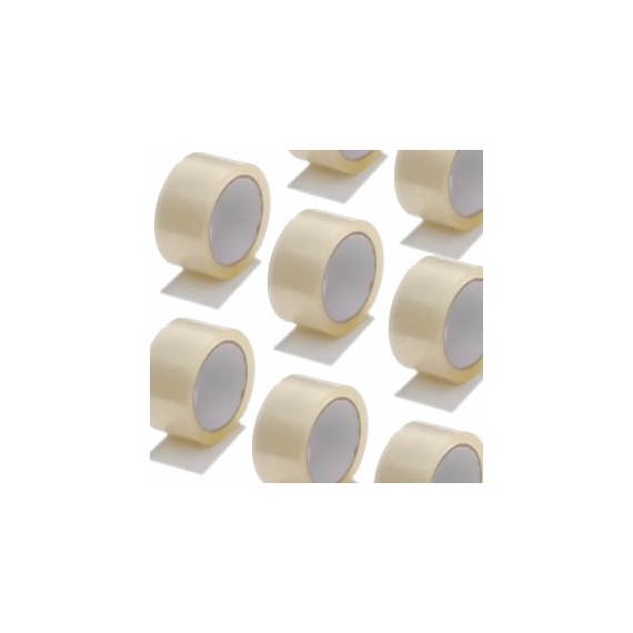 PAPIER COLLANT 48mm x 66m PPA 28 µ transp LOW NOISE