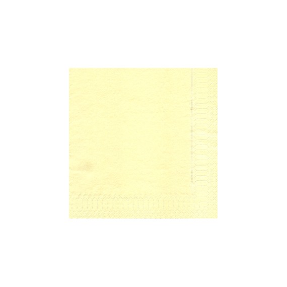 SERV. SURLYS 2 Ép. GAUFFRÉE 38*38cm VANILLE
