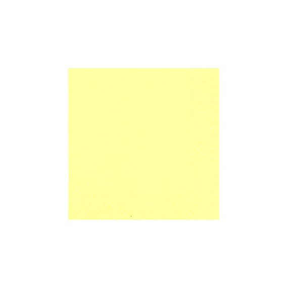 SERV. SURLYS 2 Ép. GAUFFRÉE 38*38cm JAUNE PAILLE