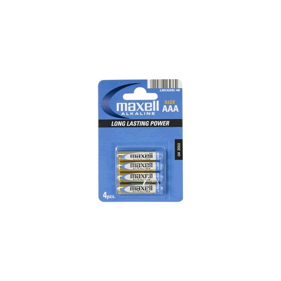 PILE MAXELL ALKALINE 1.5v LR03-AAA