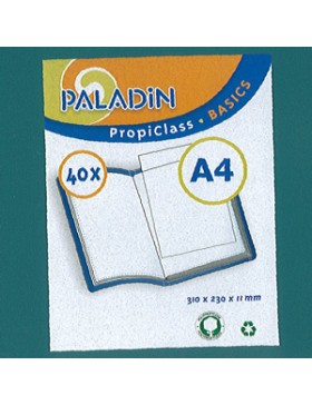 FARDE PRÉSENTATION A4 40 POCHES PALADIN