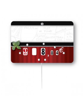 ETIQ. BEQUET "CARMINA" BOUCHERIE 7*10.5cm