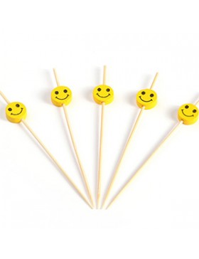 PIC BAMBOU AVEC SMILEY 120mm