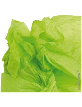 PAPIER DE SOIE 18g/m² 75*50cm - LIGHT GREEN