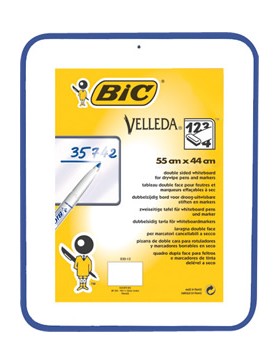 TABLEAU BIC VELLEDA 44*55 cm