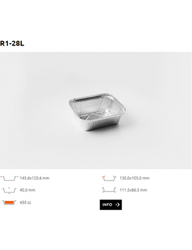 Ravier Alu bord droit - R1-28L - 450CC